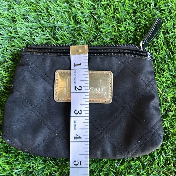 HARRODS Black Coin Purse - Picture 7 of 9